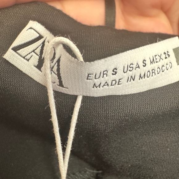 Zara Cowl Neck Sleeveless Dress Black - Picture 5 of 11